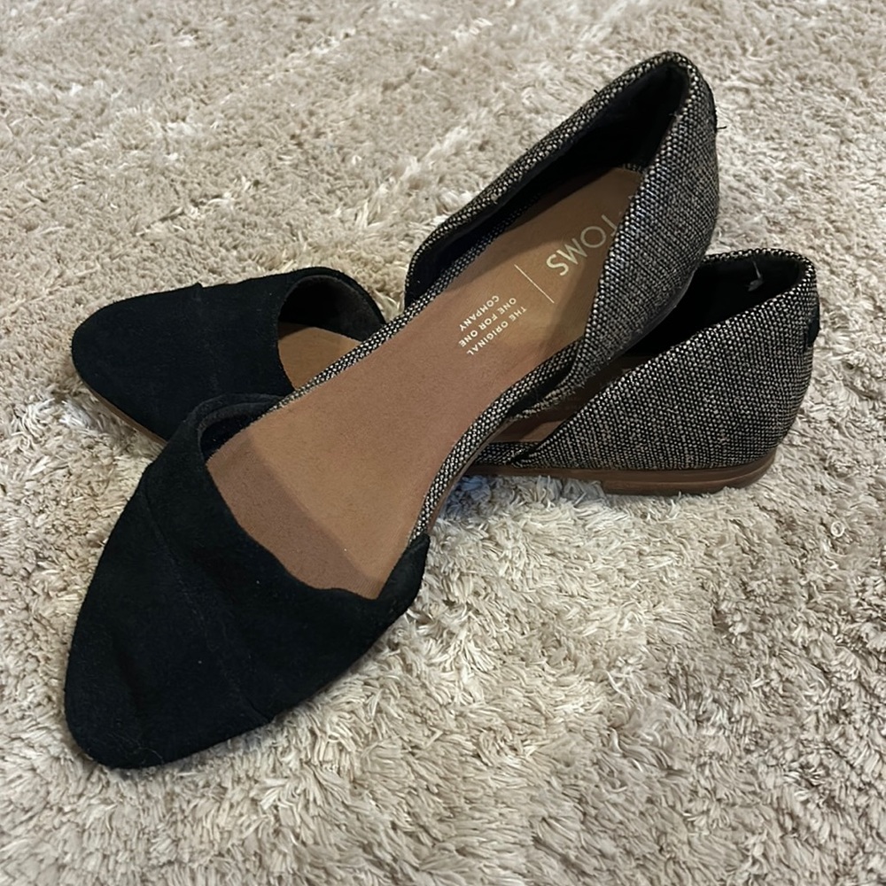 New Without Tag Toms Jutti D'Orsay Flats size Womens 7